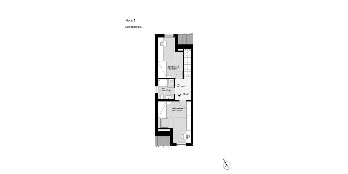Reihenendhaus Petershausen - 5 Zimmer, 150 m&sup2;, 850.000&euro; | Angebot:25687909