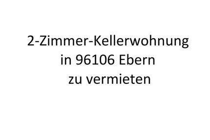 2-Zimmer-KellerWohnung in 96106 Ebern zu vermieten