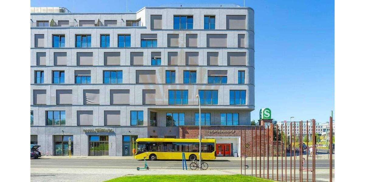 modernes 1-Zi Studio | unmöbliert | mit EBK | Terrassenanteil | in Berlin-Mitte Nordbahnhof 1 zimmer