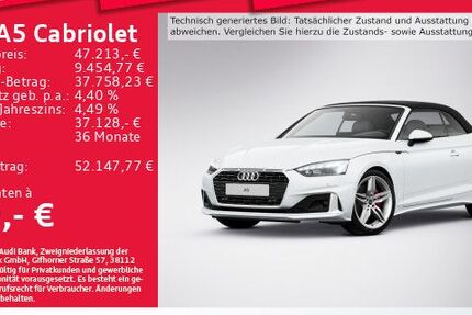 Audi A5 9.921 km 46.314 € Eching 85386