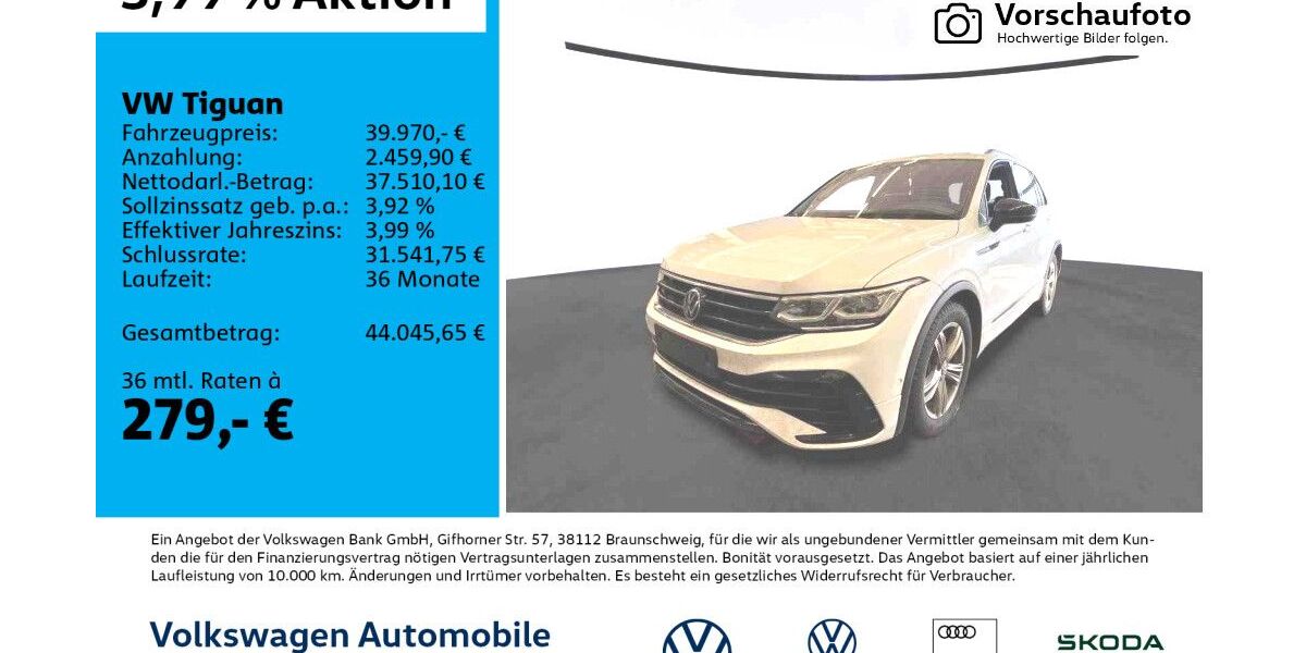 VW Tiguan 49.341 km 39.970 &euro; Leipzig 04277