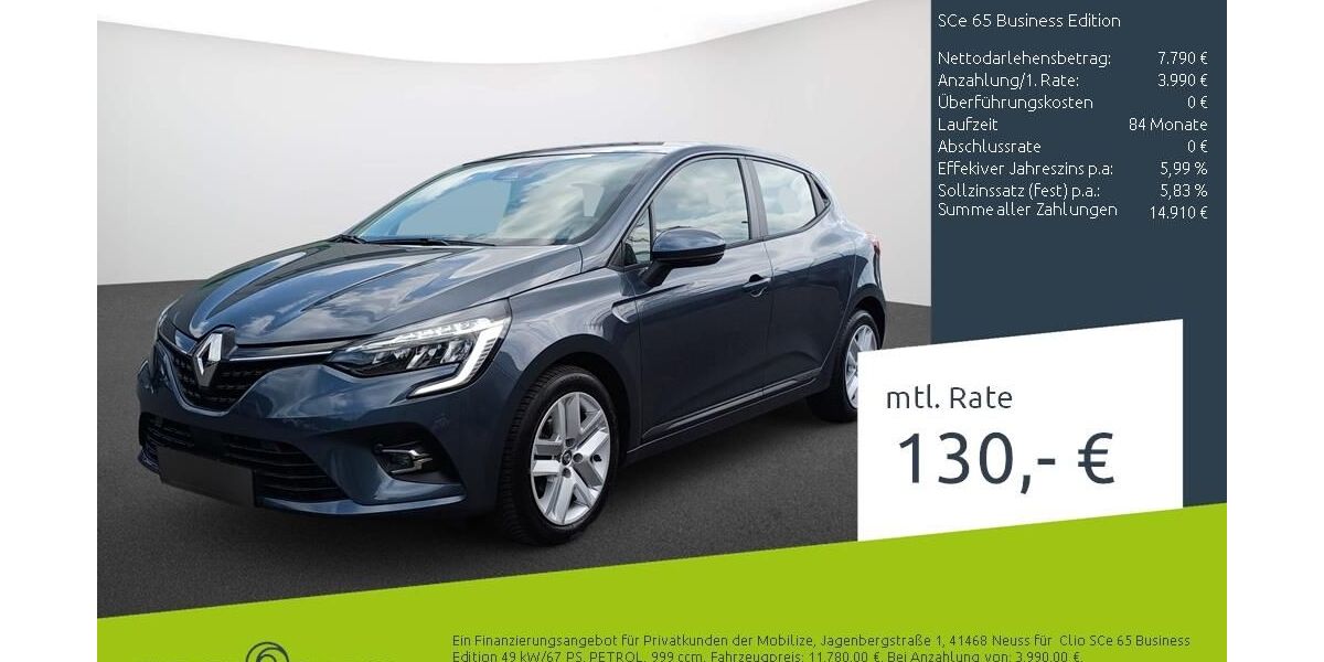 Renault Clio 35.017 km 11.780 &euro; Stuhr 28816
