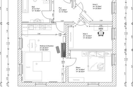 Wohnung Artern - 4 Zimmer, 79 m&sup2;, 545&euro; | Angebot:25304487