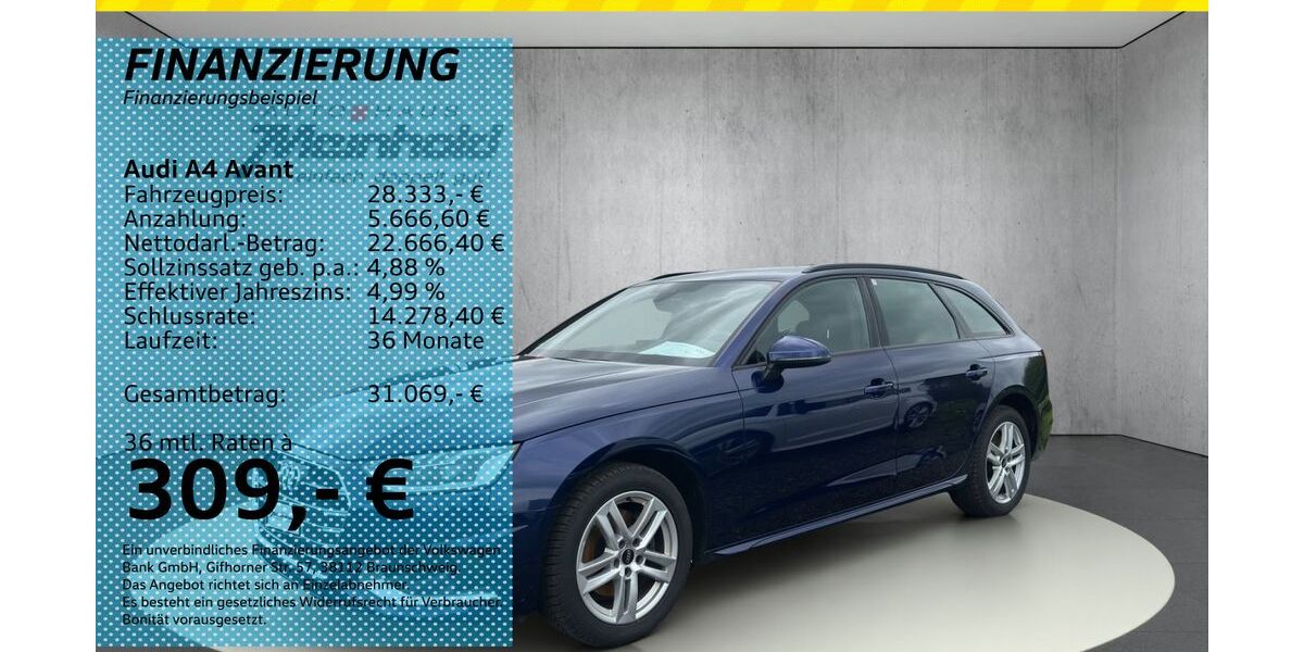 Audi A4 45.300 km 28.333 &euro; Auerbach/Rebesgrün 08209