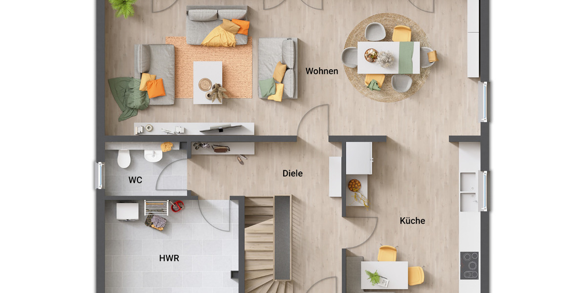 Ein Town & Country Haus, welches sich Ihren Lebensumständen anpasst in Eschwege OT Oberdünzebach 4 zimmer