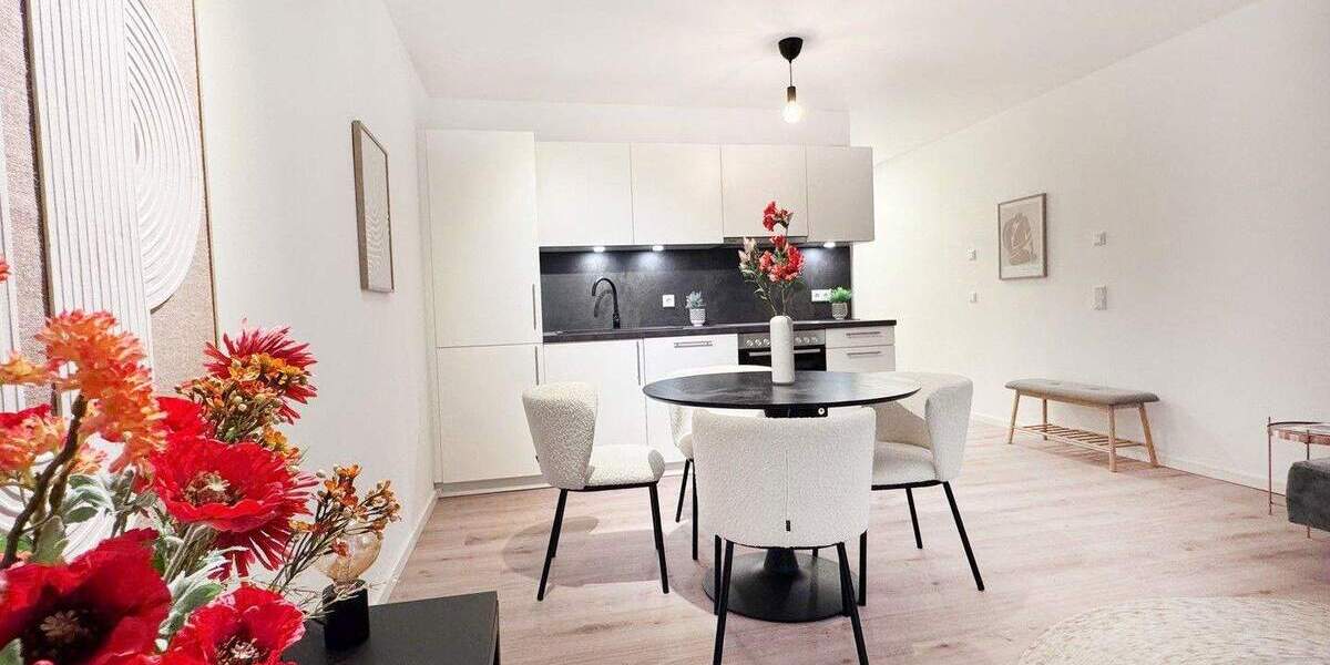 Etagenwohnung Nürnberg Schweinau - 2 Zimmer, 54 m&sup2;, 1.136&euro; | Angebot:25654173