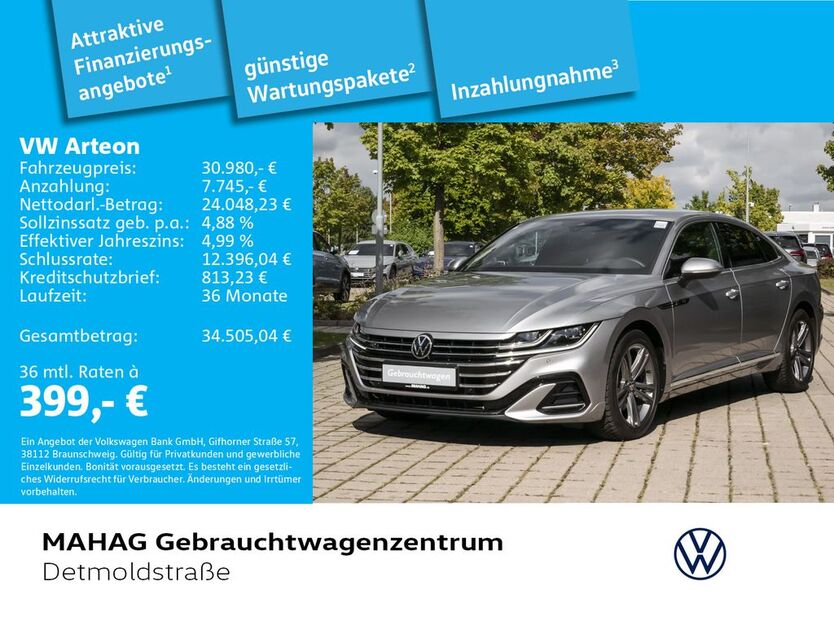 VW Arteon 75.038 km 30.980 € München 80935