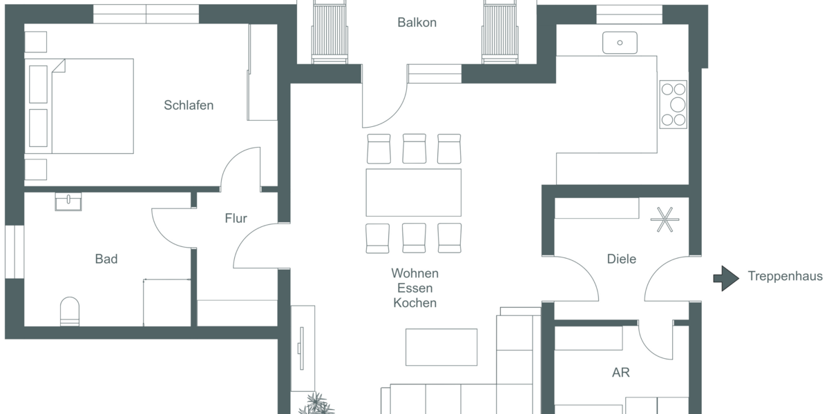 Wohnung zum Mieten in Kastellaun 900 € 78.5 m² 2 zimmer