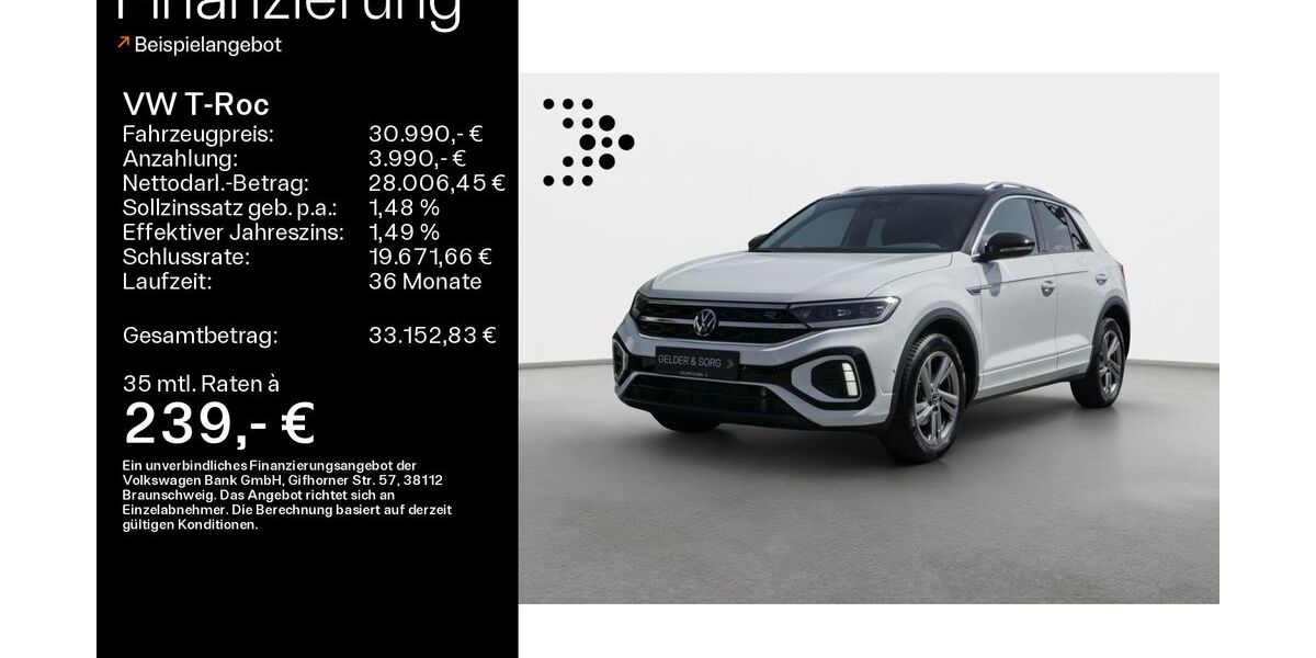 VW T-Roc 9.900 km 30.490 &euro; Bad Kissingen 97688