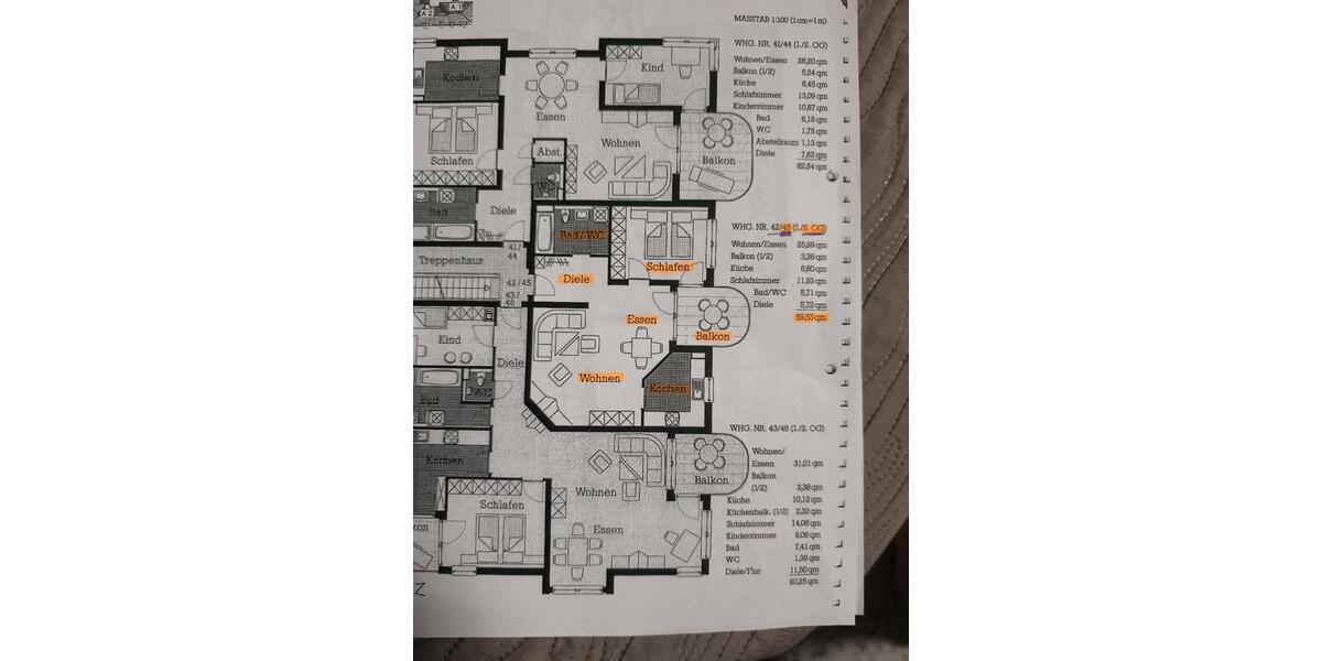 Etagenwohnung Künzelsau - 2 Zimmer, 56 m&sup2;, 180.000&euro; | Angebot:24855454