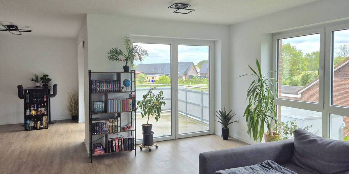 Etagenwohnung Esens - 3 Zimmer, 90 m&sup2;, 1.180&euro; | Angebot:26824675
