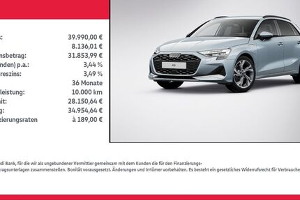 Audi A3 6.964 km 39.990 &euro; Nordhausen 99734