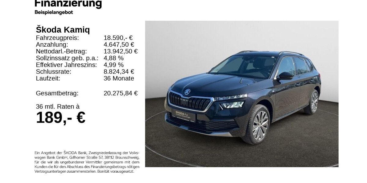 Skoda Kamiq 24.127 km 18.290 &euro; Hildesheim 31137