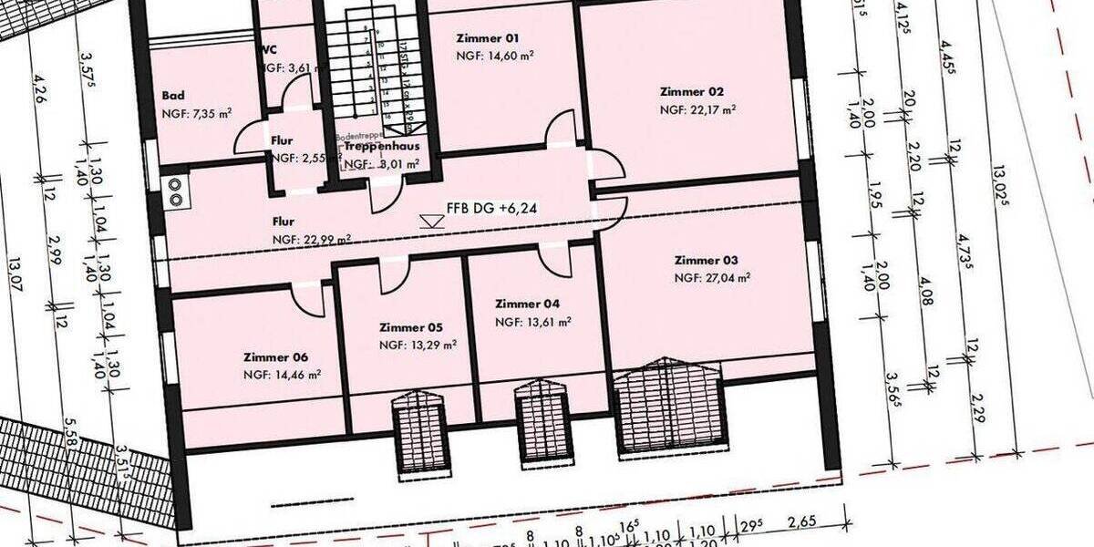 Etagenwohnung Jettingen-Scheppach Jettingen - 5 Zimmer, 131 m&sup2;, 290.000&euro; | Angebot:26797562
