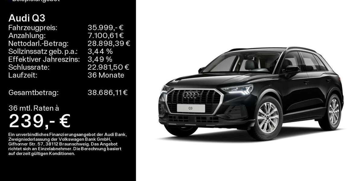 Audi Q3 39.839 km 35.999 &euro; Oberursel 61440