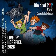 Die drei ??? Kids - Piraten in Rocky Beach - Live Hörspiel 14.11.2026 Messe+Congress Centrum Halle Münsterland