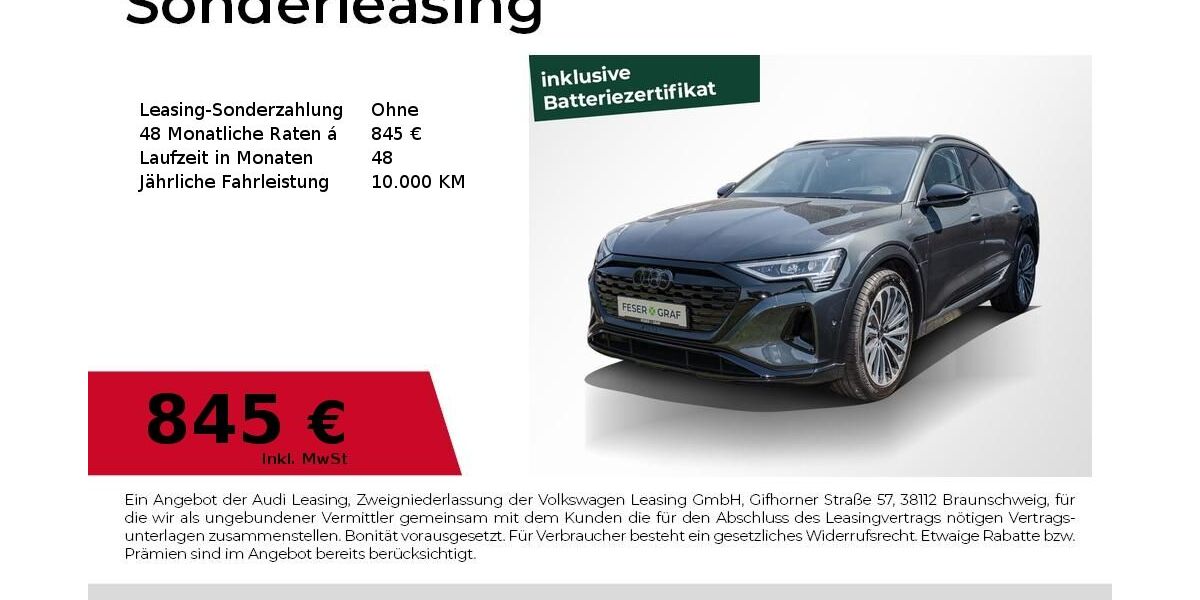 Audi Q8 9.900 km 72.990 &euro; Magdeburg 39126