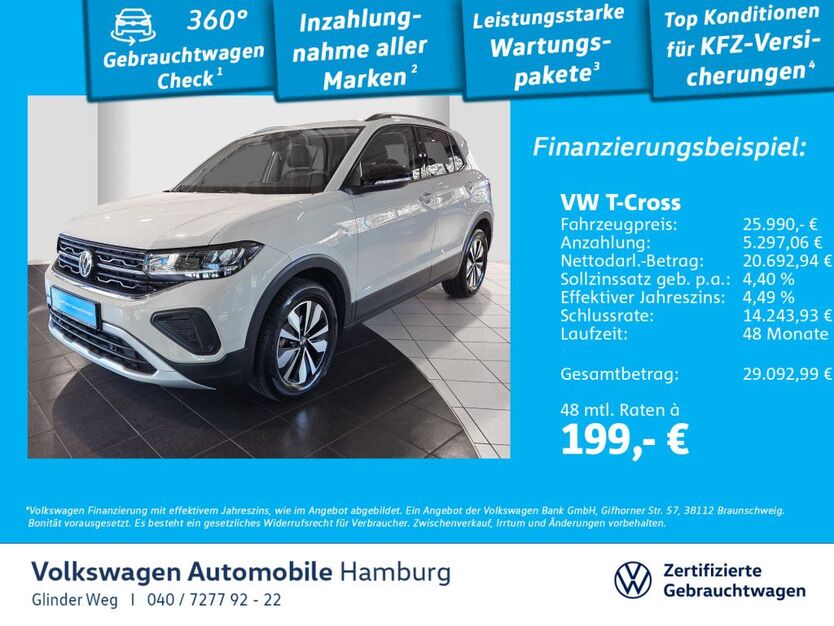 VW T-Cross 5.717 km 25.990 € Glinde 21509
