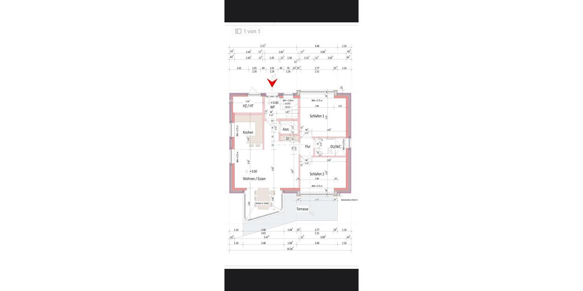 Erdgeschoßwohnung Südbrookmerland - 3 Zimmer, 75 m&sup2;, 850&euro; | Angebot:26339554