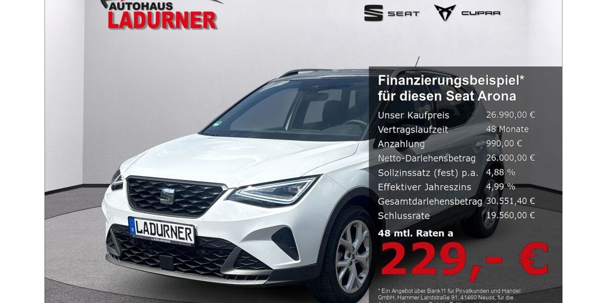 Seat Arona 7.600 km 26.990 &euro; Tuttlingen 78532