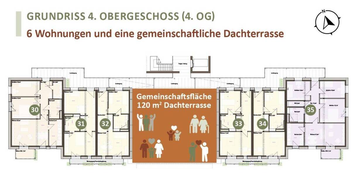Etagenwohnung Ludwigshöhviertel Darmstadt - 4 Zimmer, 85 m&sup2;, 139.798&euro; | Angebot:26654645