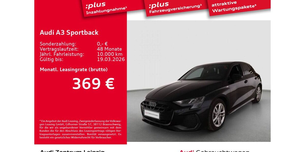 Audi A3 21.272 km 36.550 &euro; Leipzig 04129