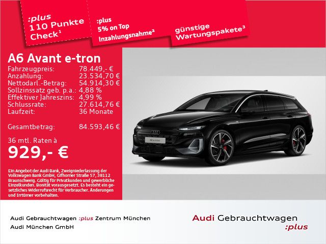 Audi A6 e-tron 7.802 km 75.214 &euro; Eching 85386