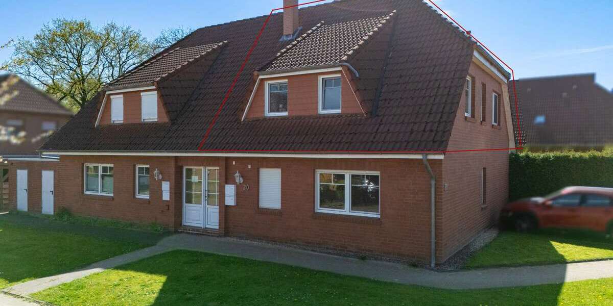 Etagenwohnung Aurich Egels und Wallinghausen - 3 Zimmer, 57 m&sup2;, 169.000&euro; | Angebot:26450583