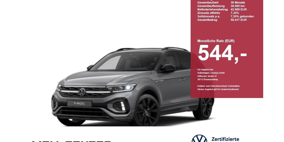 VW T-Roc 10.000 km 34.900 &euro; Kaarst 41564