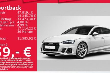 Audi A5 28.985 km 47.819 &euro; Eching 85386