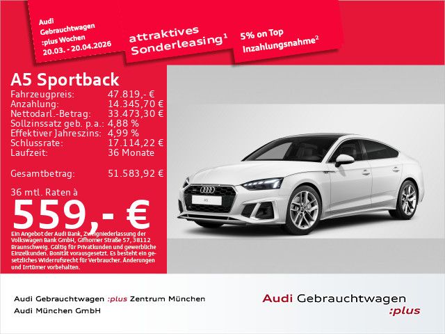 Audi A5 28.985 km 47.819 &euro; Eching 85386