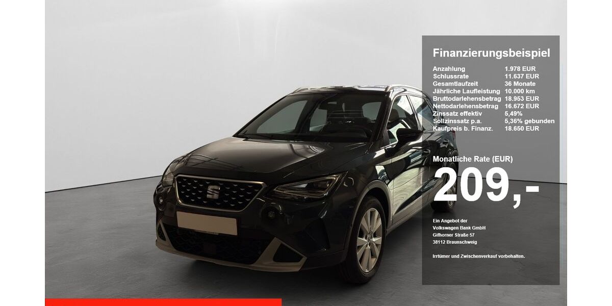 Seat Arona 55.838 km 18.650 &euro; Regensburg 93055