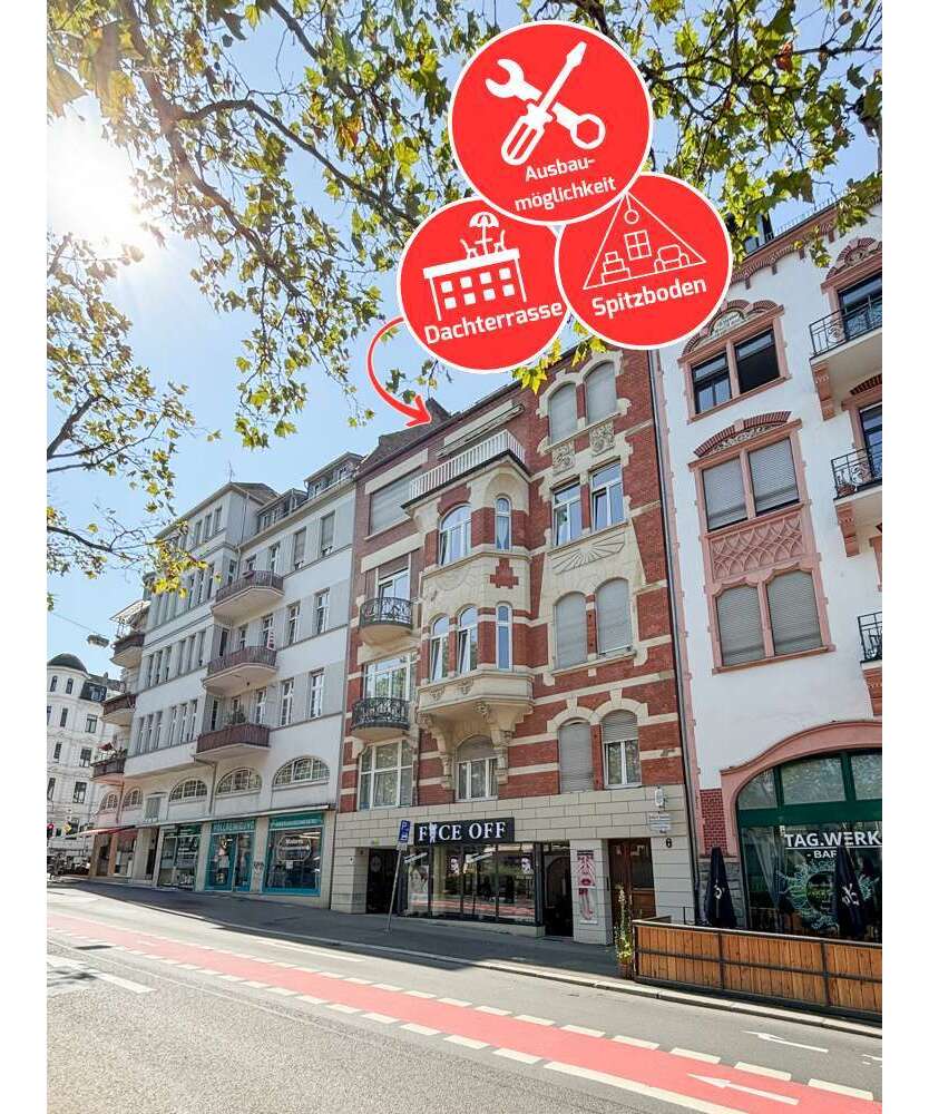 Wohnung zum Kaufen in Wiesbaden 437.000 € 151 m²