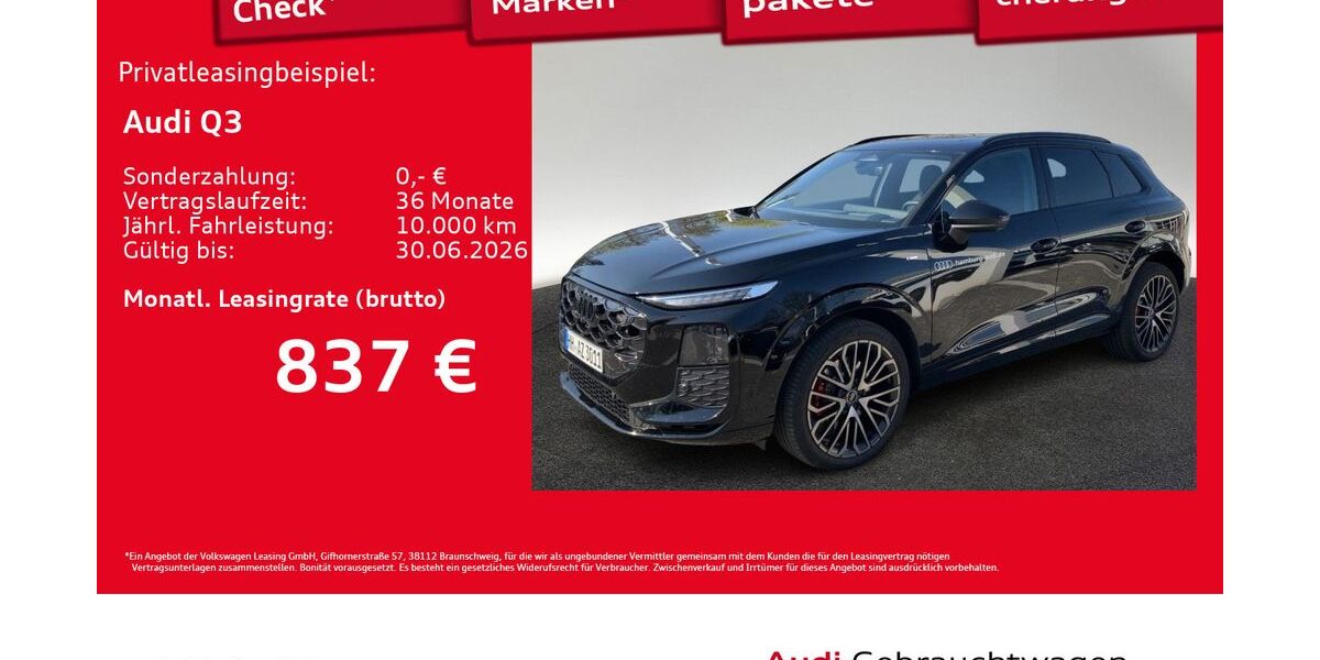 Audi Q3 7.996 km 65.996 &euro; Hamburg 22529