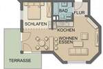 Etagenwohnung Bodman-Ludwigshafen Bodman - 1 Zimmer, 57 m&sup2;, 199.000&euro; | Angebot:25837607