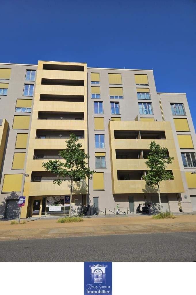 Attraktive Neubauwohnung mit Einbauküche und Loggia in der Dresdner Innenstadt! 2 zimmer