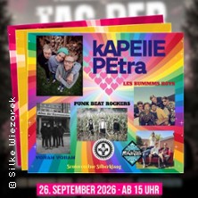 Tag der Toleranz ROCKT!( kAPEllE PEtra) - Open Air 26.09.2026 Freilichtbühne Seepark