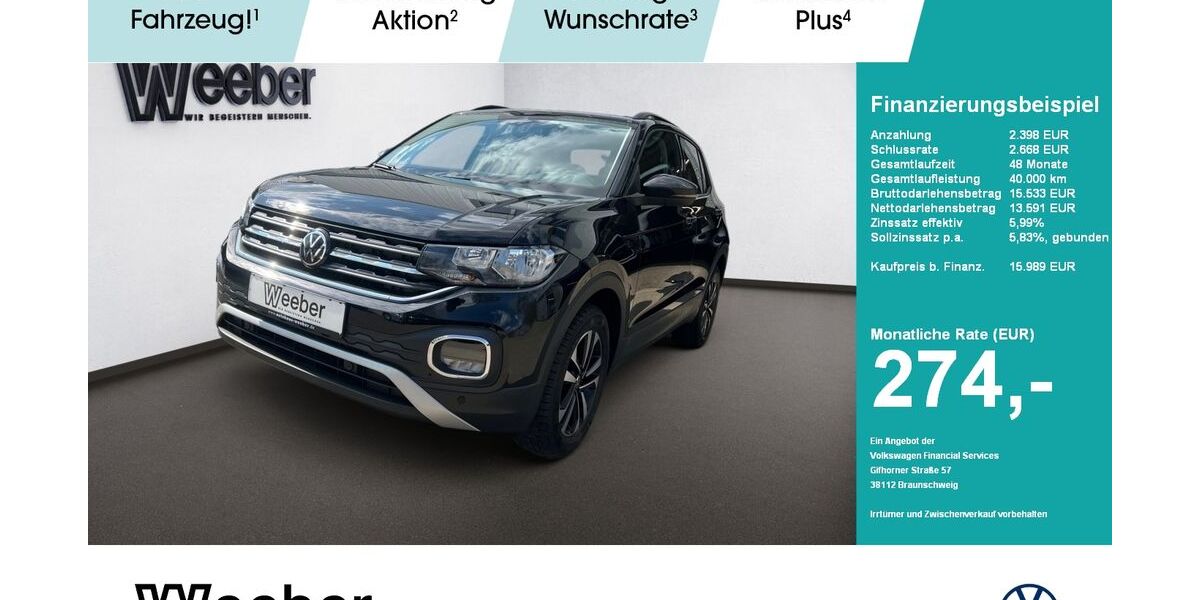 VW T-Cross 54.363 km 15.489 &euro; Herrenberg 71083