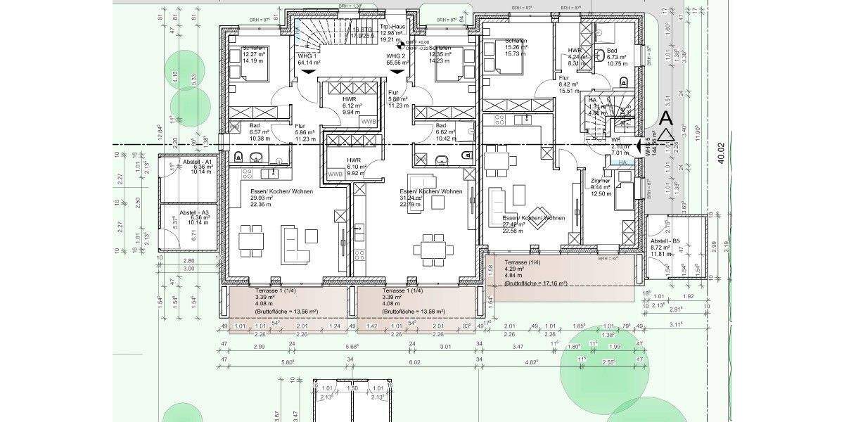 Reihenmittelhaus Wiesmoor - 4 Zimmer, 137 m&sup2;, 425.000&euro; | Angebot:25729440