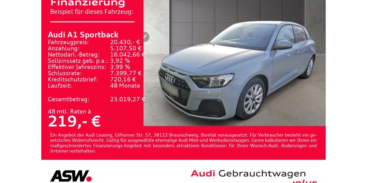 Audi A1 77.400 km 20.430 &euro; Heilbronn 74074
