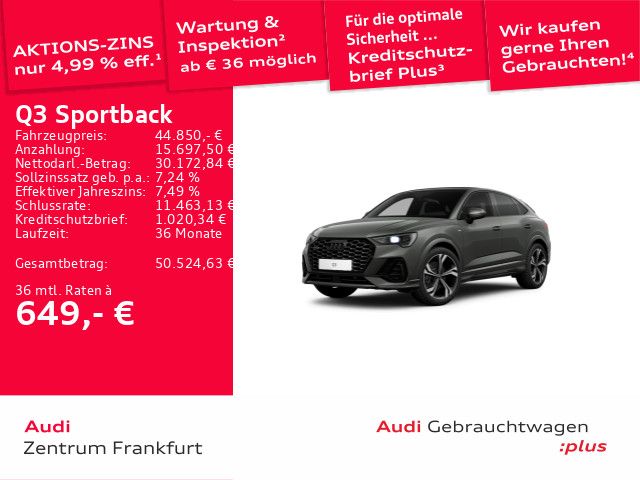 Audi Q3 10.852 km 44.850 &euro; Frankfurt am Main 60326