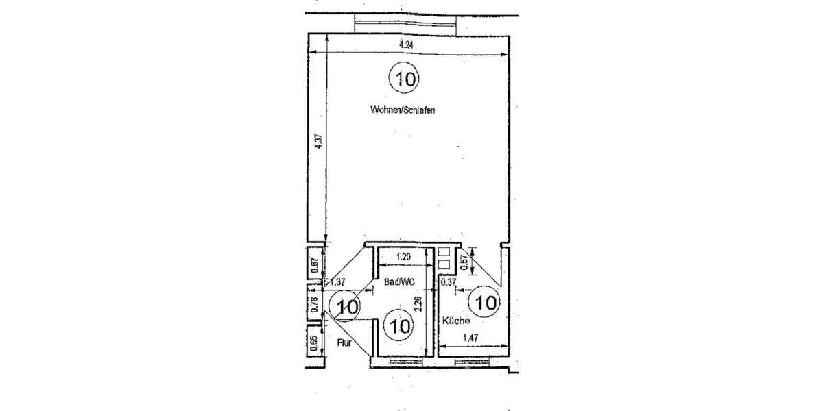 Eigentum im Herzen von Erfurt! jetzt schnell sein - ohne Provision 1 zimmer