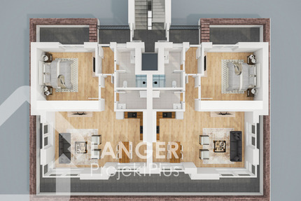 Wohnen an der Ems - 2-Zimmer-Obergeschosswohnung mit Aussicht zimmer