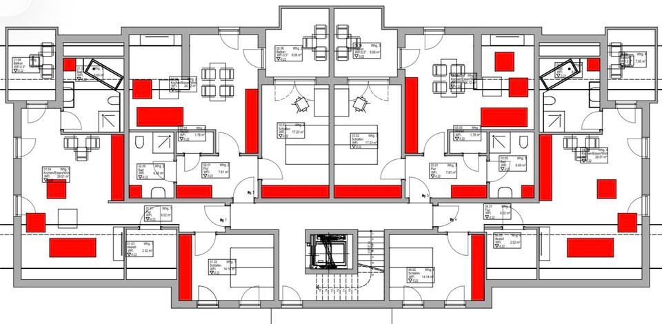 Etagenwohnung Ludwigslust - 2 Zimmer, 67 m&sup2;, 900&euro; | Angebot:24465514