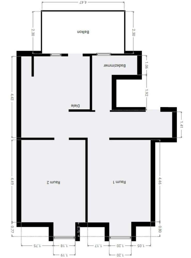 Tolle 2-Zimmer Dachgeschoßwohnung mit Loggia - Direkt am Lene-Voigt-Park