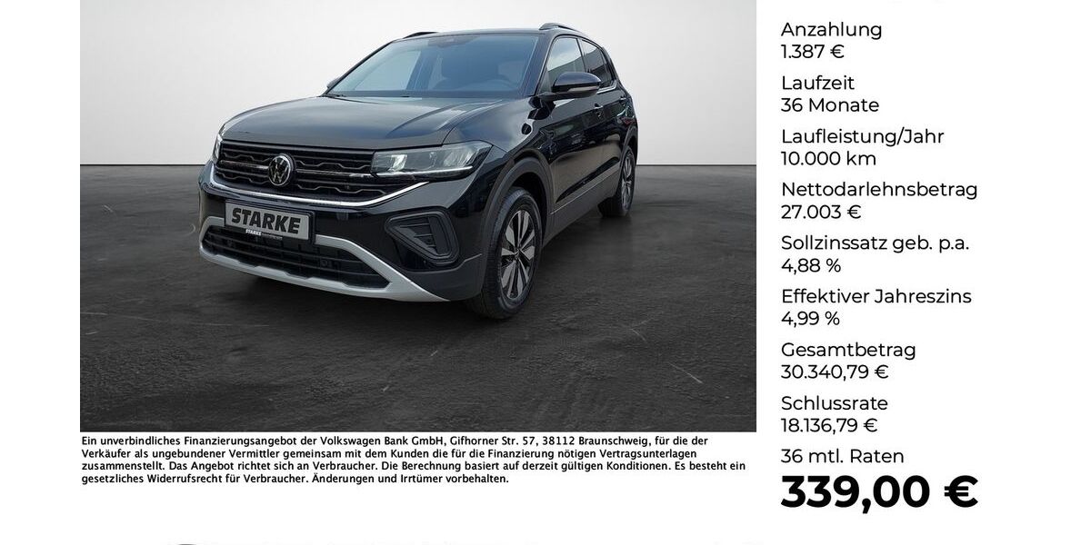 VW T-Cross 9.900 km 27.690 &euro; Georgsmarienhütte (Osnabrück) 49124