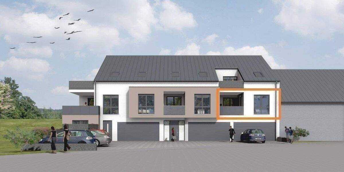 Etagenwohnung Konz Obermennig - 3 Zimmer, 81 m&sup2;, 980&euro; | Angebot:26867068