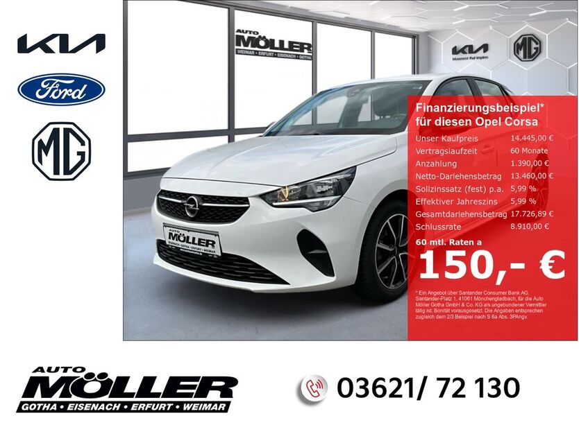 Opel Corsa 12.500 km 14.445 € Gotha 99867