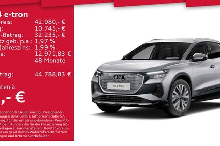 Audi Q4 e-tron 4.657 km 42.490 &euro; Dresden 01169