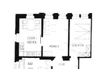 2-Zimmer-Wohnung mit Einbauküche